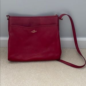 ❤️Red Coach Cross Body Bag ❤️